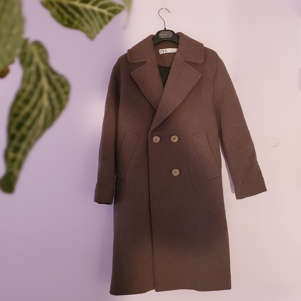 Zara Double Breasted Coat